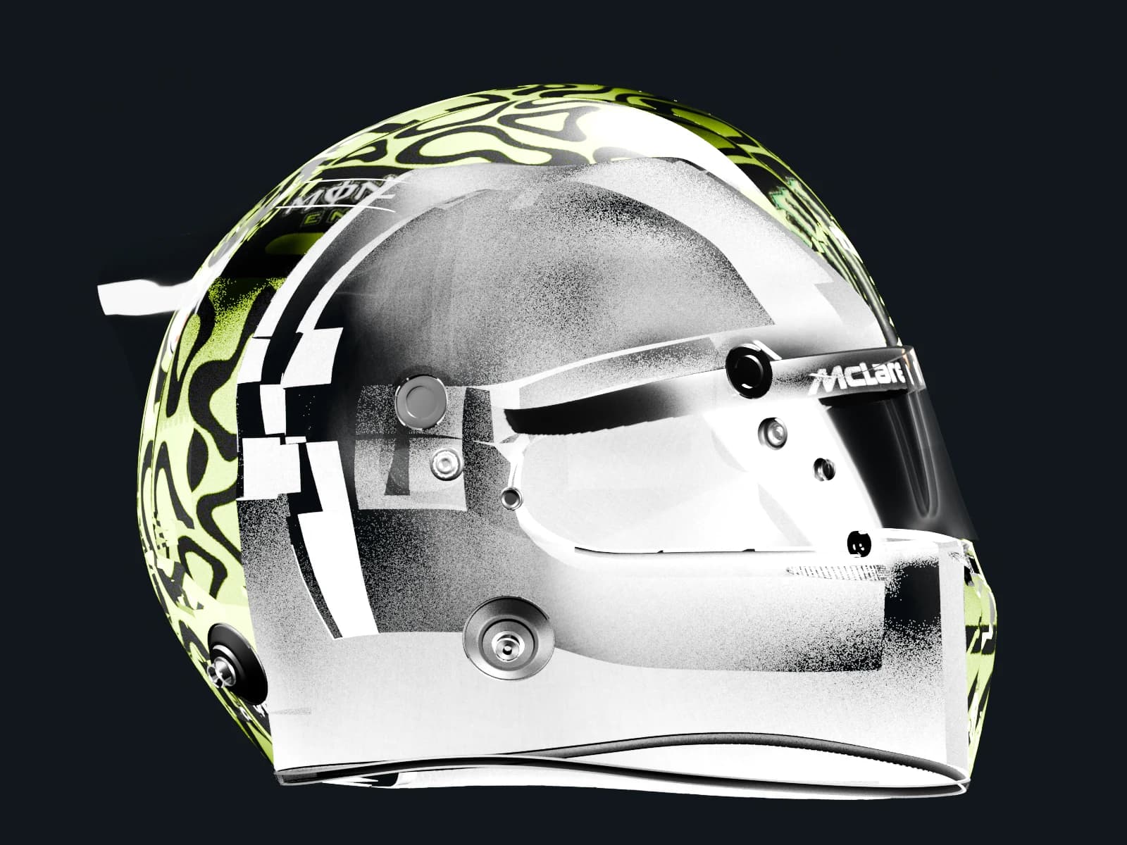 Casco de Lando Norris 2024